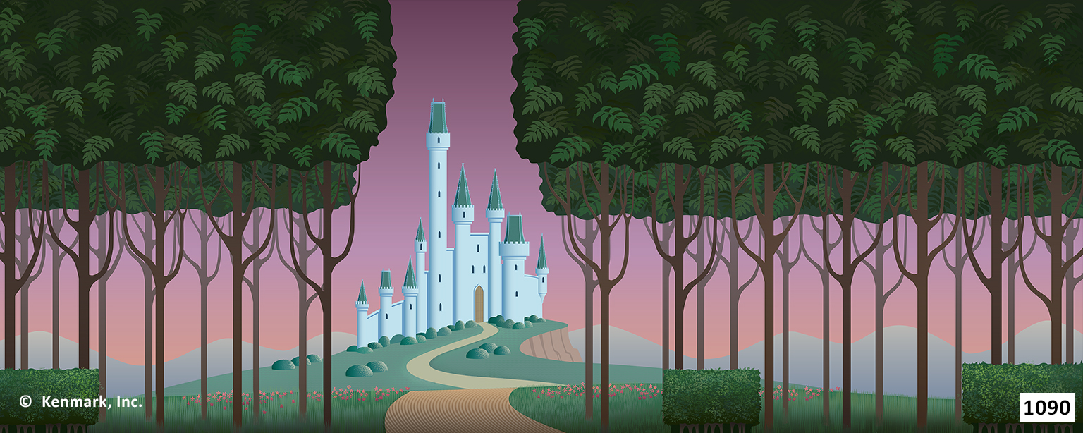 Forest with Castle